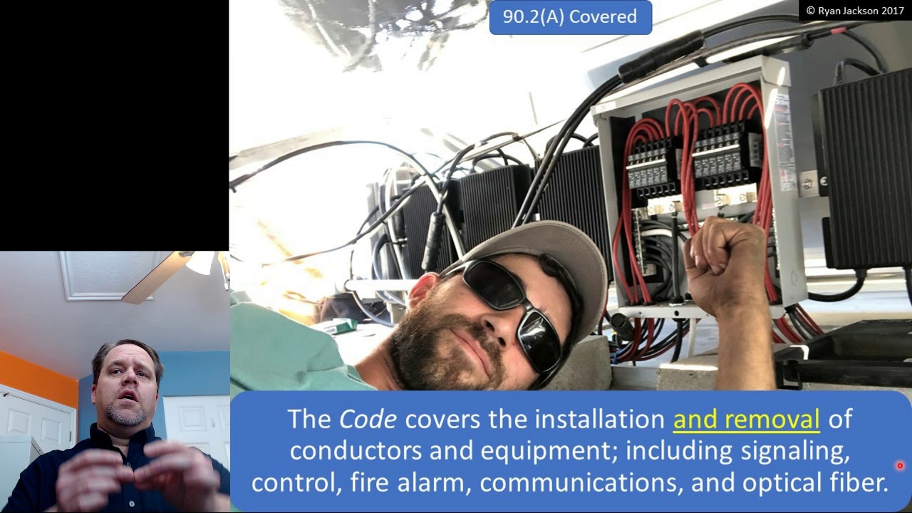 Article 90 of the National Electrical Code (NEC)