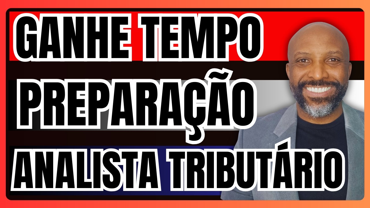🕐 SEM TEMPO PARA ESTUDAR ? DISCAS PARA QUEM ESTÁ SEM TEMPO E QUER SER APROVADO ANALISTA TRIBUTÁRIO🦁