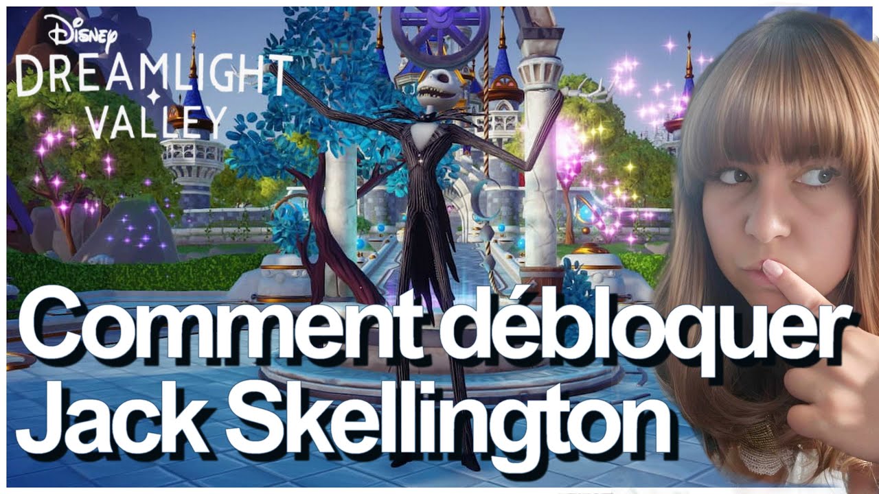 Comment ACCUEILLIR Jack Skellington dans la vallée TUTO  - Disney Dreamlight Valley - FR