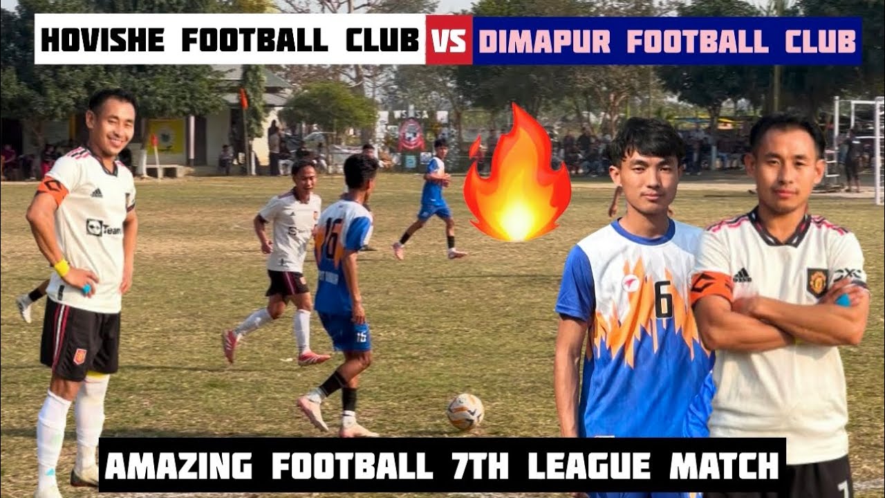 Dimapur fc 🆚 Hovishe fc || amazing 7th league match || 27th edition Western Sumi Sports Association 