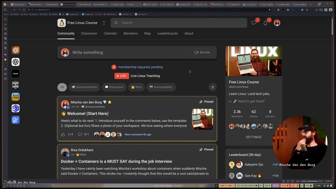 🐧  Linux - Window Managers, Wayland & Desktop Environments