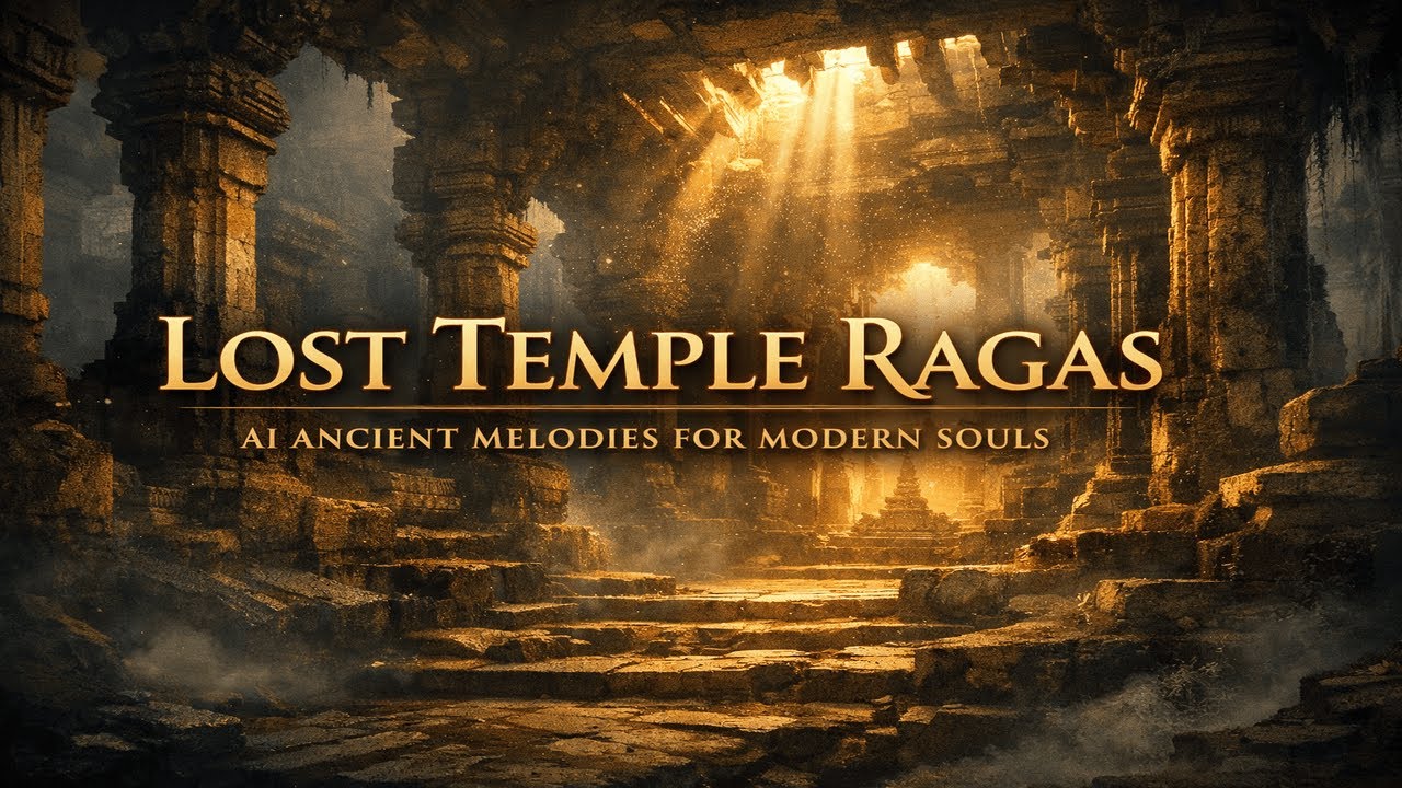 Lost Temple Ragas AI Ancient Melodies for Modern Souls 2026 @RagaVerseAI