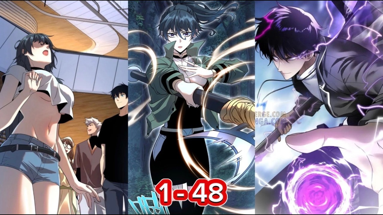 (1 - 48) Superpotencia global: El comienzo del despertar del Dios del Rayo Púrpura | Resumen Manhua