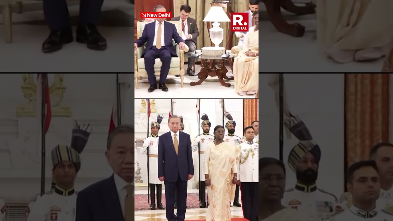 President Droupadi Murmu Hosts Dinner For Vietnam Vice President At Rashtrapati Bhavan