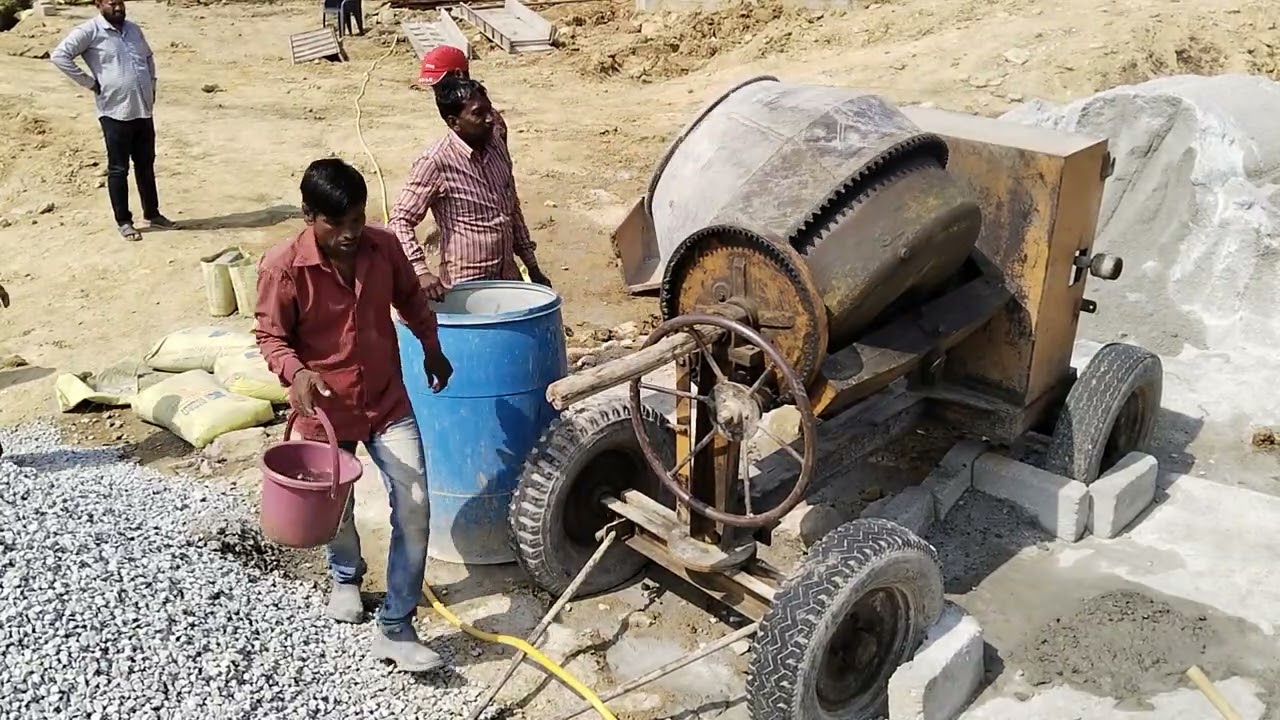 Cement mixer #counstraction 