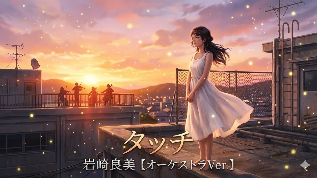 「タッチ / 岩崎良美」をオーケストラアレンジしたら【男女交互ver.】AIカバー