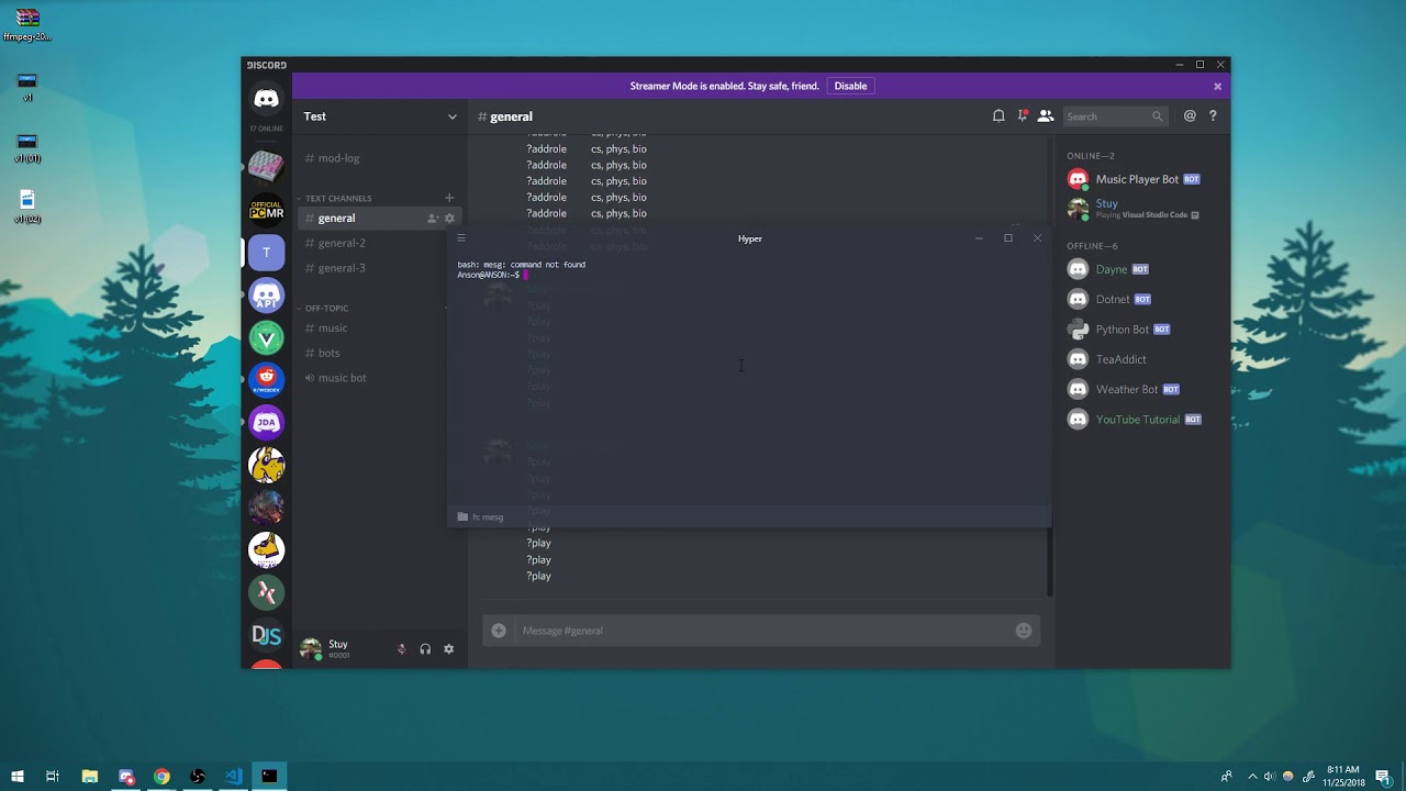 [Туториал по Discord] &mdash; Как создать своего собственного музыкального бота для Discord