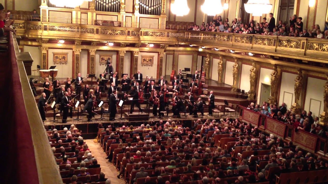 Austria Vienna Musikverein Ovation