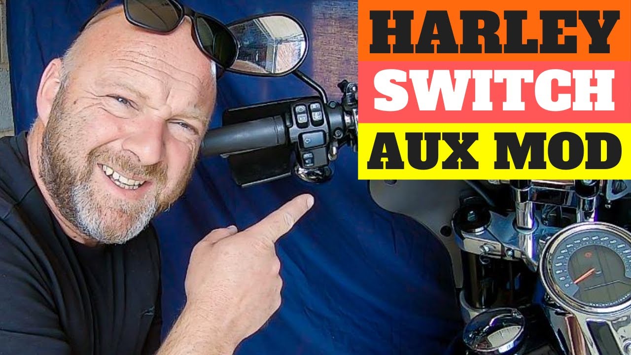 How To Modify H-D Softail Turn Signal Switches | Swapping Extender Caps | Fog Light Switch