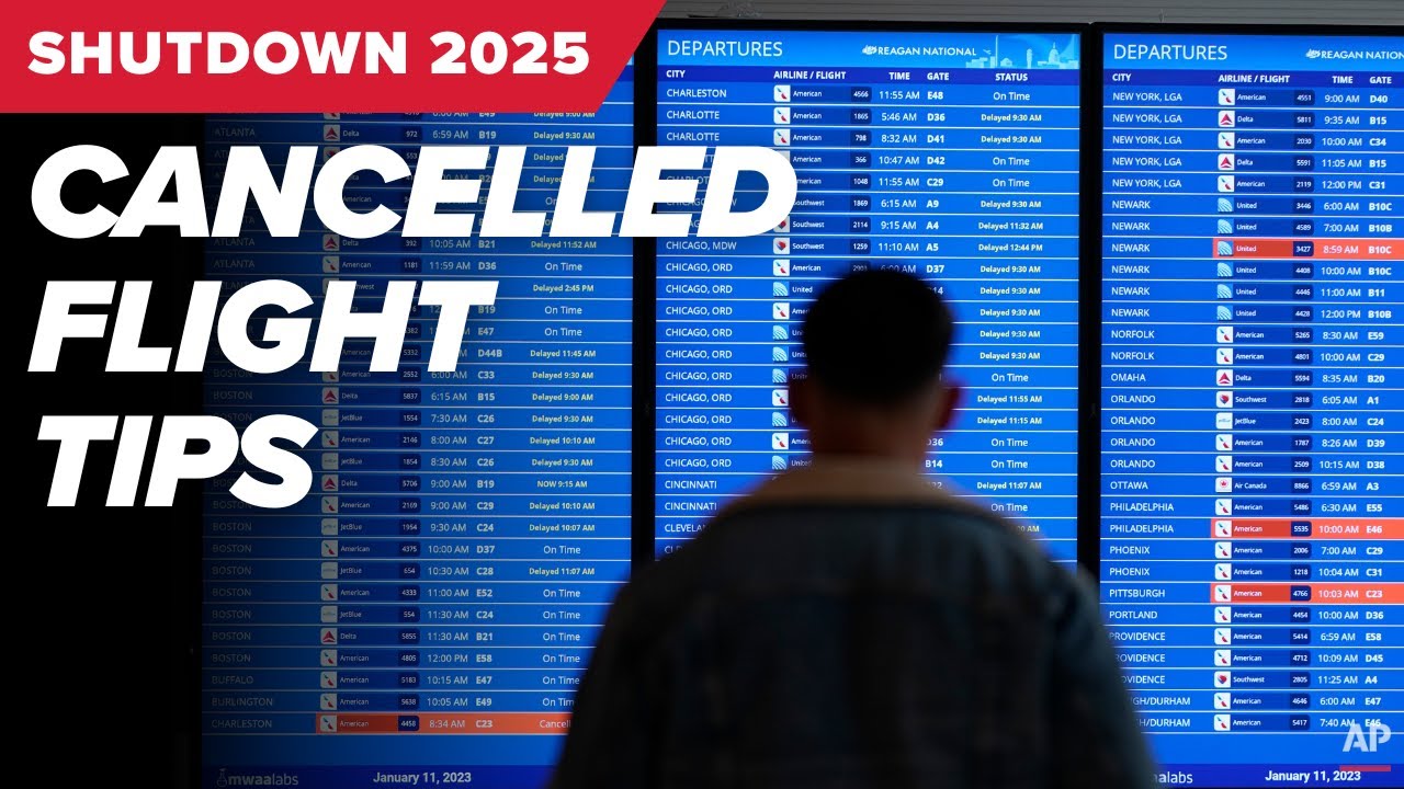 Refunds, bookings, points & payments: What to know while flying during the shutdown