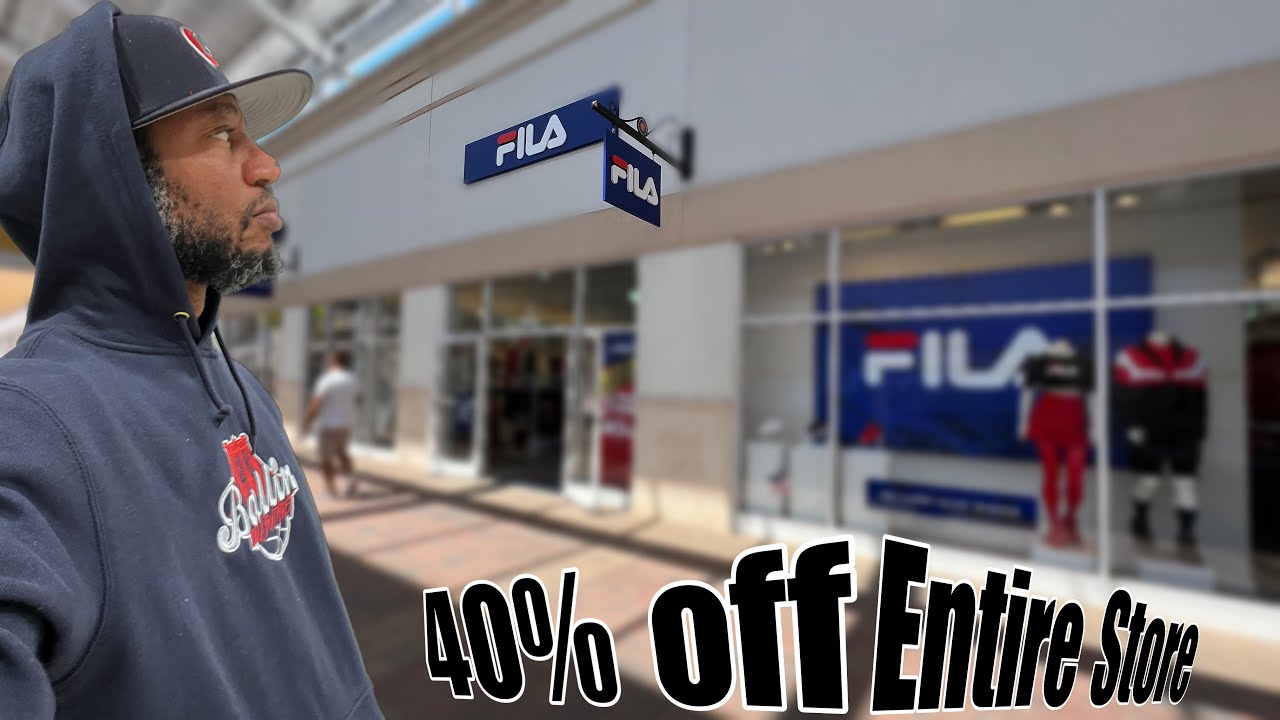 NEW Fila Outlet…what did I buy?