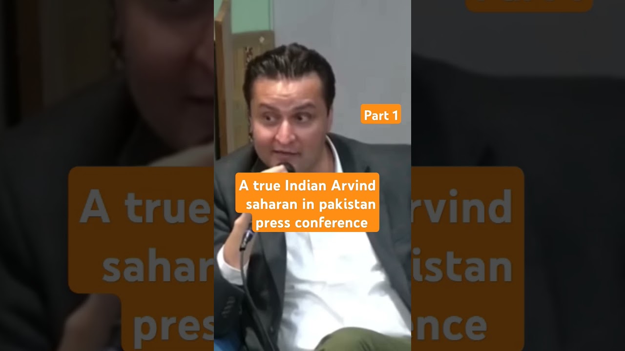 arvind saharan press conference in pakistan #arvind saharan #india #pakistan #Rangilacreation