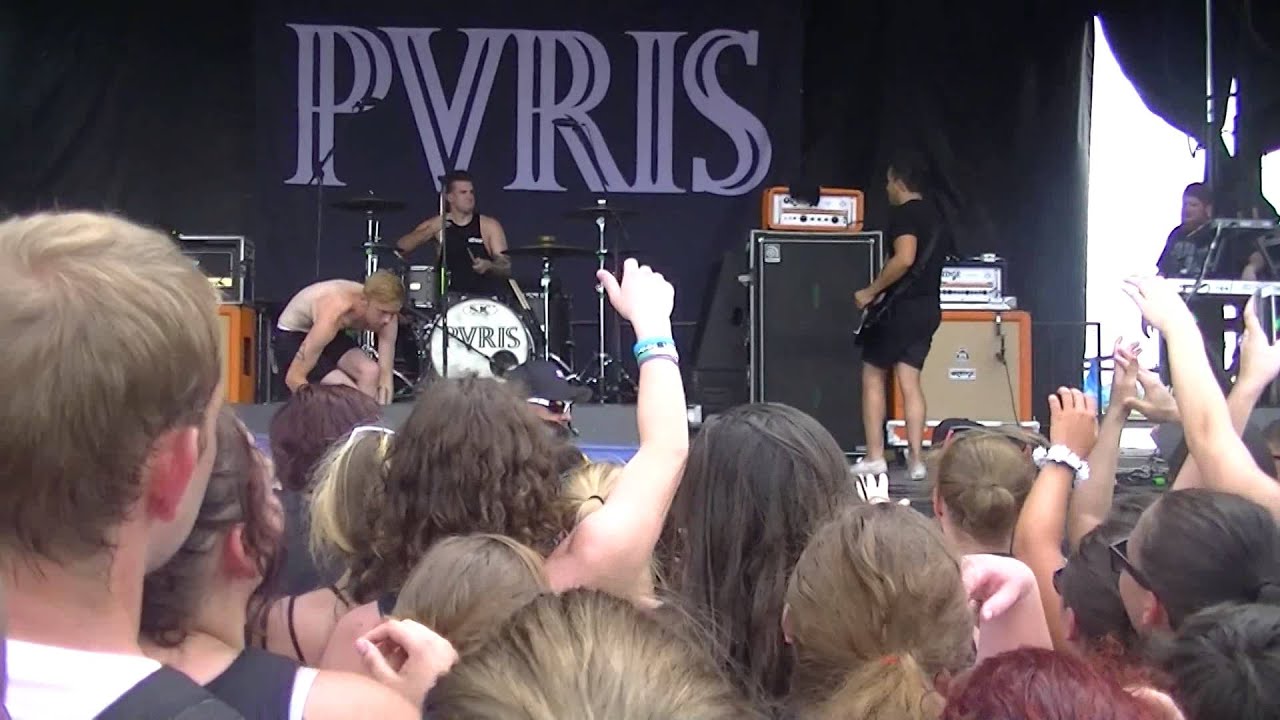 Pvris - My House (Live Warped Tour 2015 Indianapolis Indiana 7-29-15)