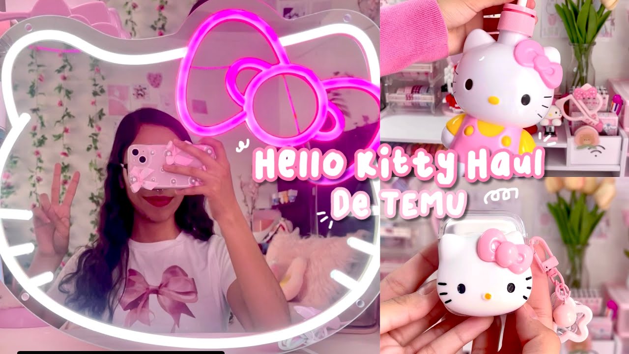 🎀Hello kitty haul de TEMU💗✨🫶🏻
