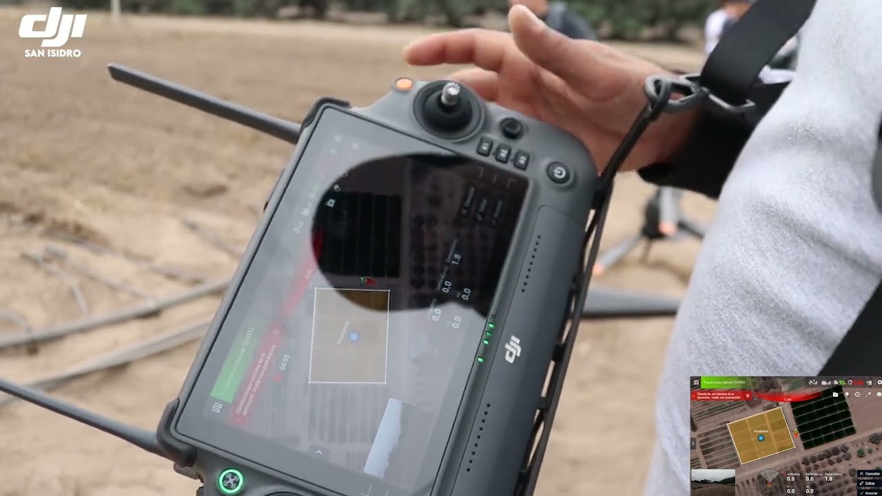 Tutorial Mapeo con Agras T40 - DJI San Isidro