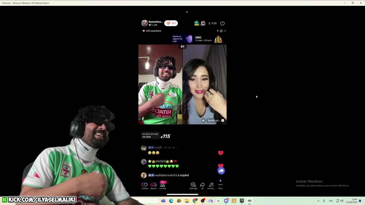 🔴 ILYAS ELMALIKI MTALA3HA F TIKTOK norel