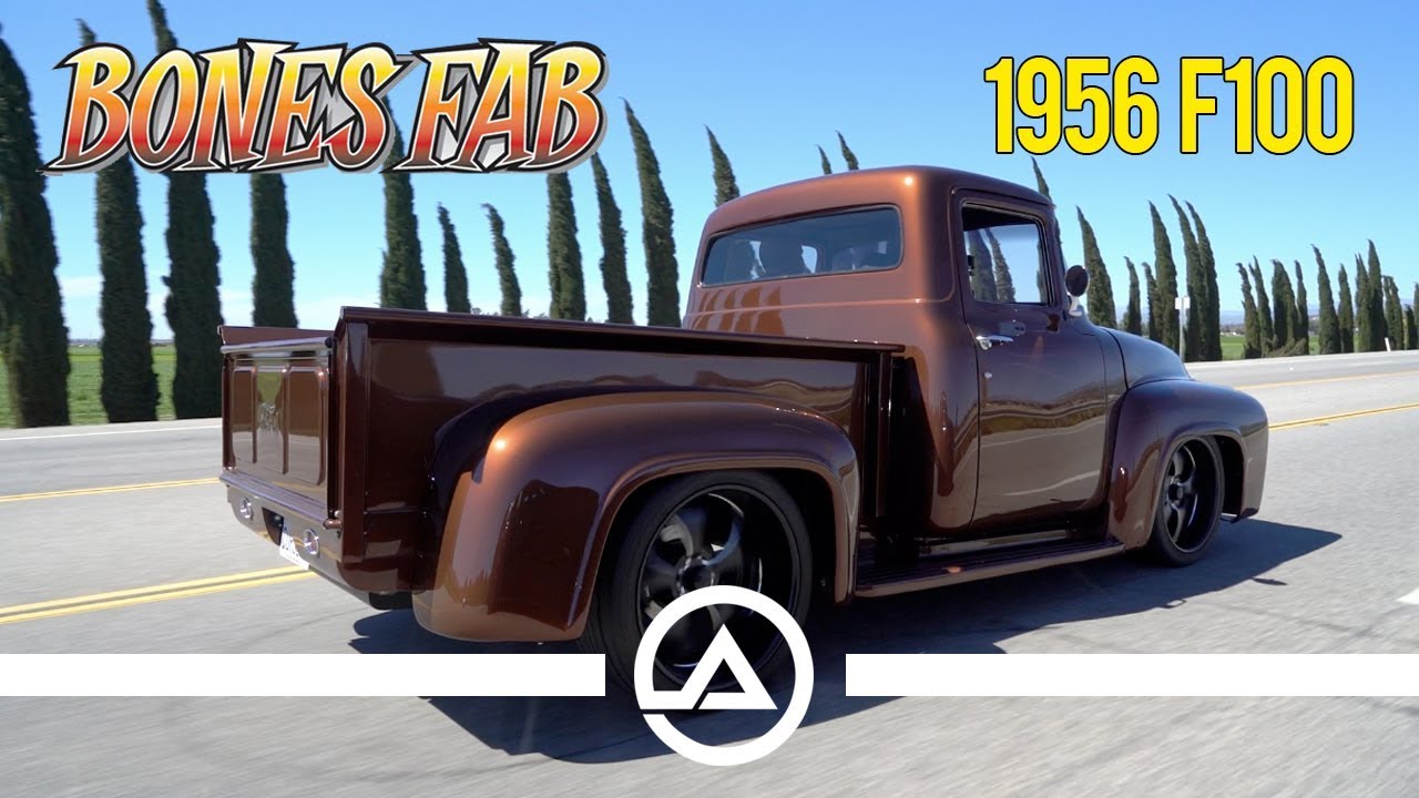 Full Custom 1956 Ford F100 Built by Bones Fab