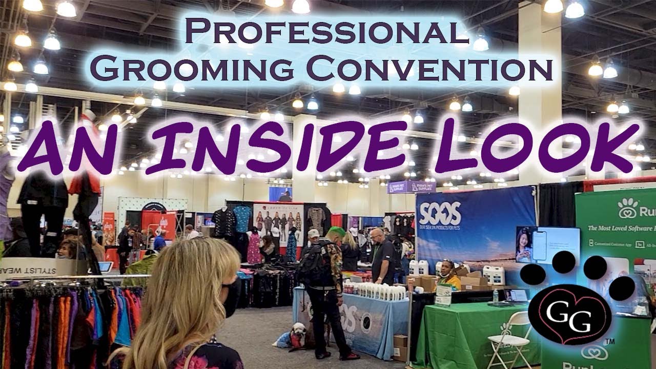 An Inside Look into a Professional Pet Grooming Convention -Grooming Convention Tour-Gina's Grooming