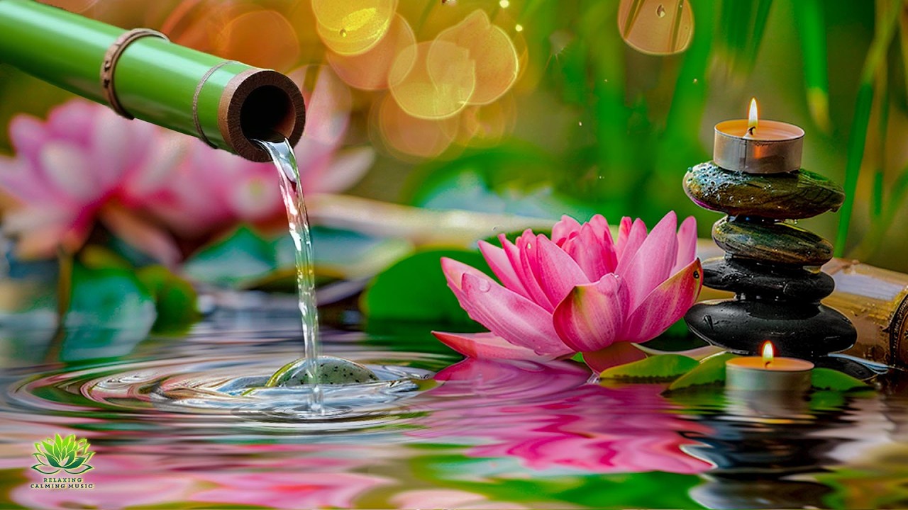 Healing Relaxation Music 🌿 Deep Sleep, Soft Water Sounds & Peaceful Spa Atmosphere