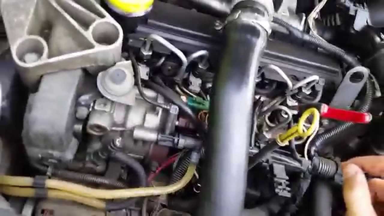 Megane 2  1l5  dci contrôle  injecteur