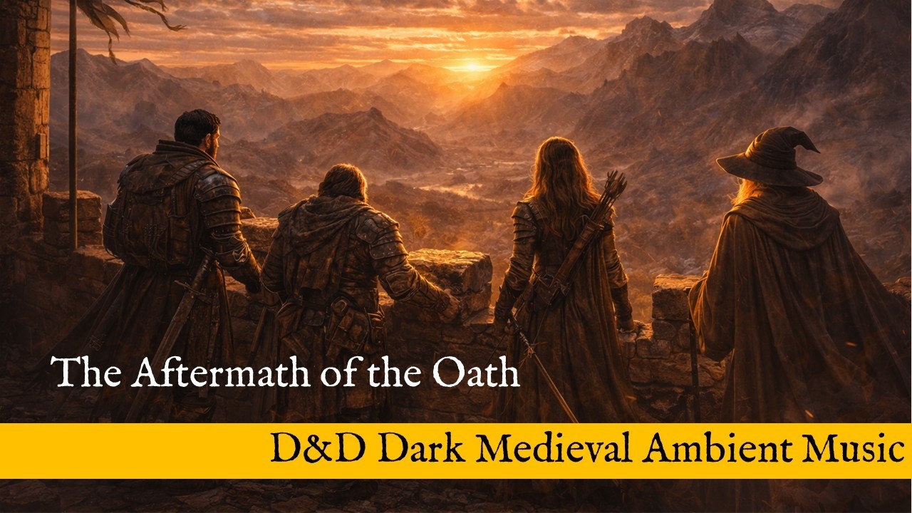 The Aftermath of the Oath | D&D Dark Medieval Ambient Music (90 Minutes)
