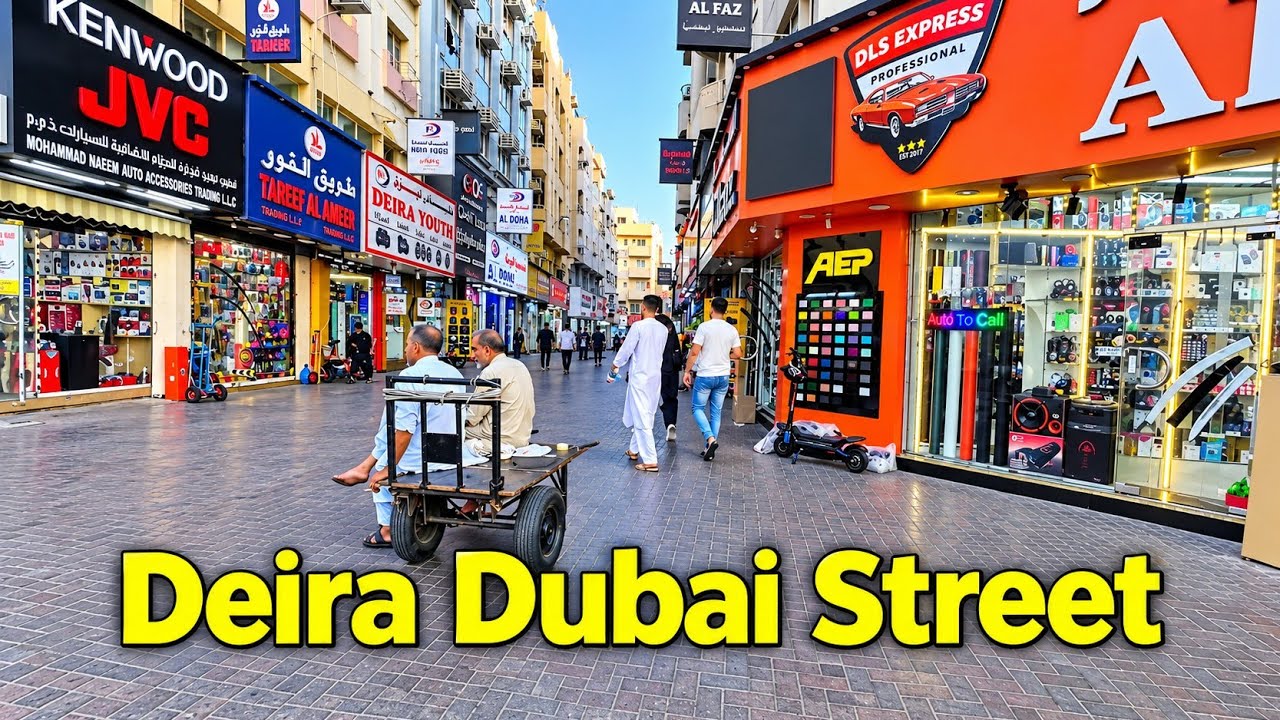 Deira Dubai  Street 🇦🇪 Walking Tour 4K 2026