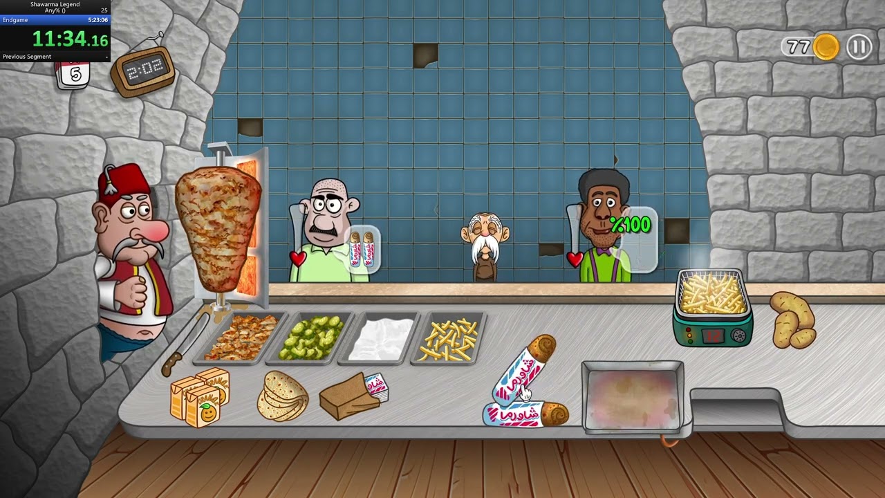 Shawarma Legend Speedrun - Any% 4:34:03