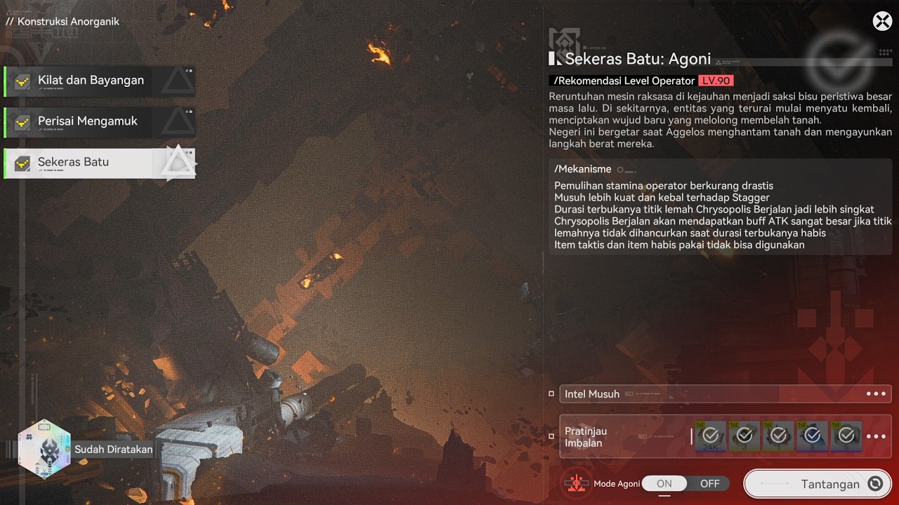 Umbral Monument - Inorganic Construct Agony Mode On | Arknights: Enfield
