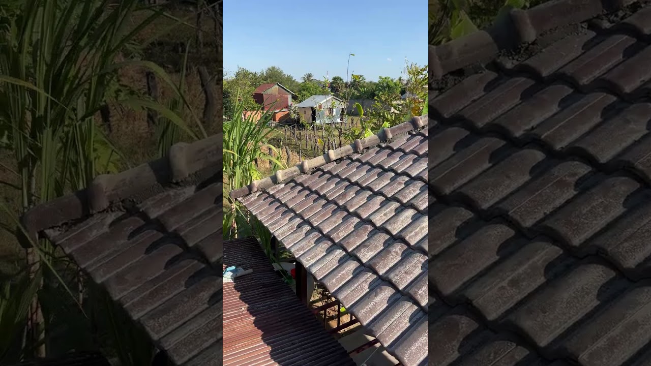 Working Techniques To Install Roof Tile With Steel Trusses