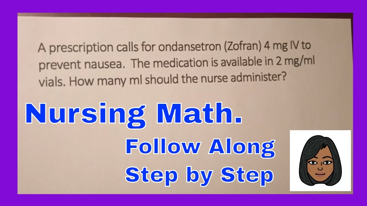 Dosage calculations 2 | Nursing Math