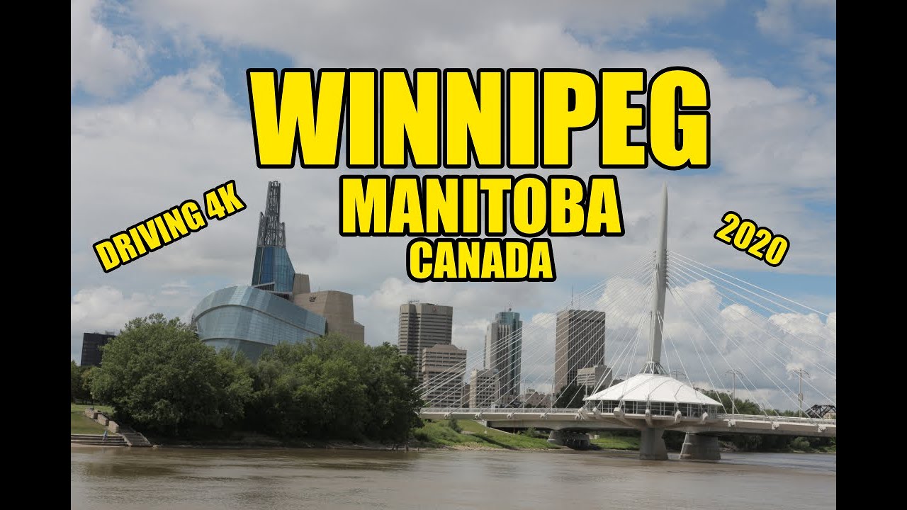 Winnipeg , Manitoba Canada - Driving 4K