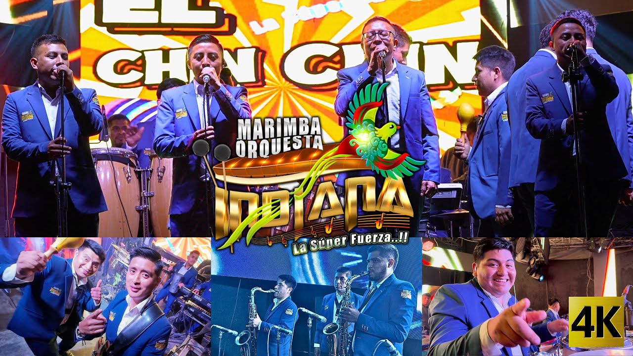 Marimba Orquesta Indiana  -  La Indiana Mamacita 4k