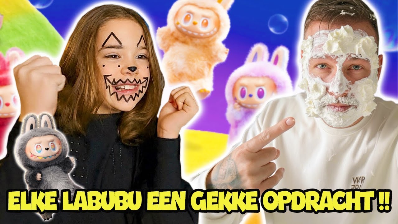 DE KLEUR LABUBU BEPAALT DE OPDRACHT !! - De Bakkertjes #967