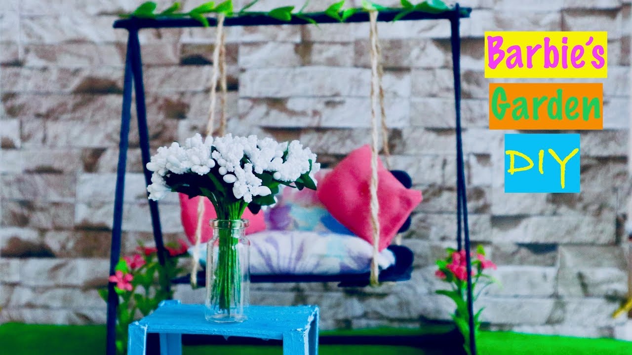 Barbie Salıncak ve Sehpa Yapımı | Barbie Swing and Coffee Table