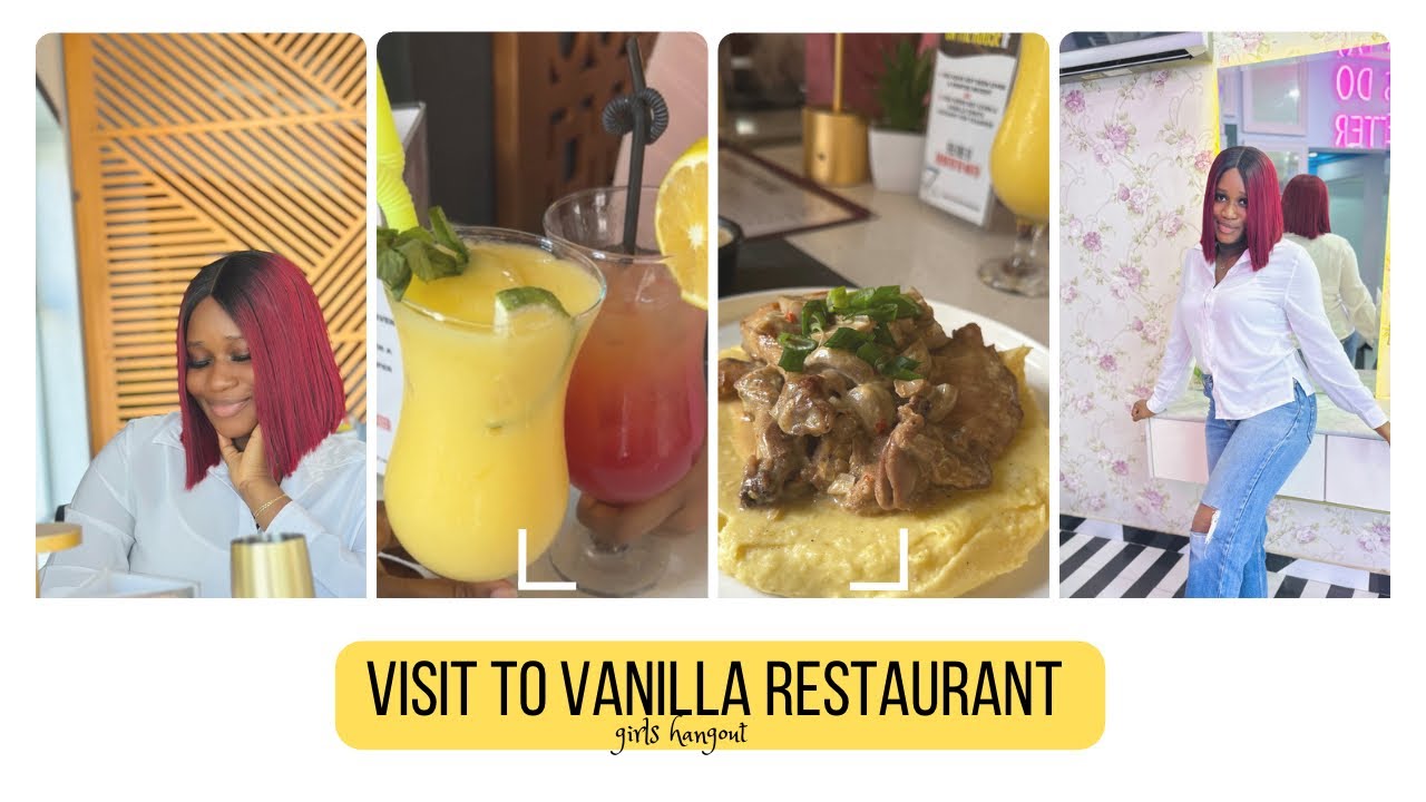 Visit to Vanilla restaurant abuja+Friends hangout #viralvideo #discovery #restaurantreview