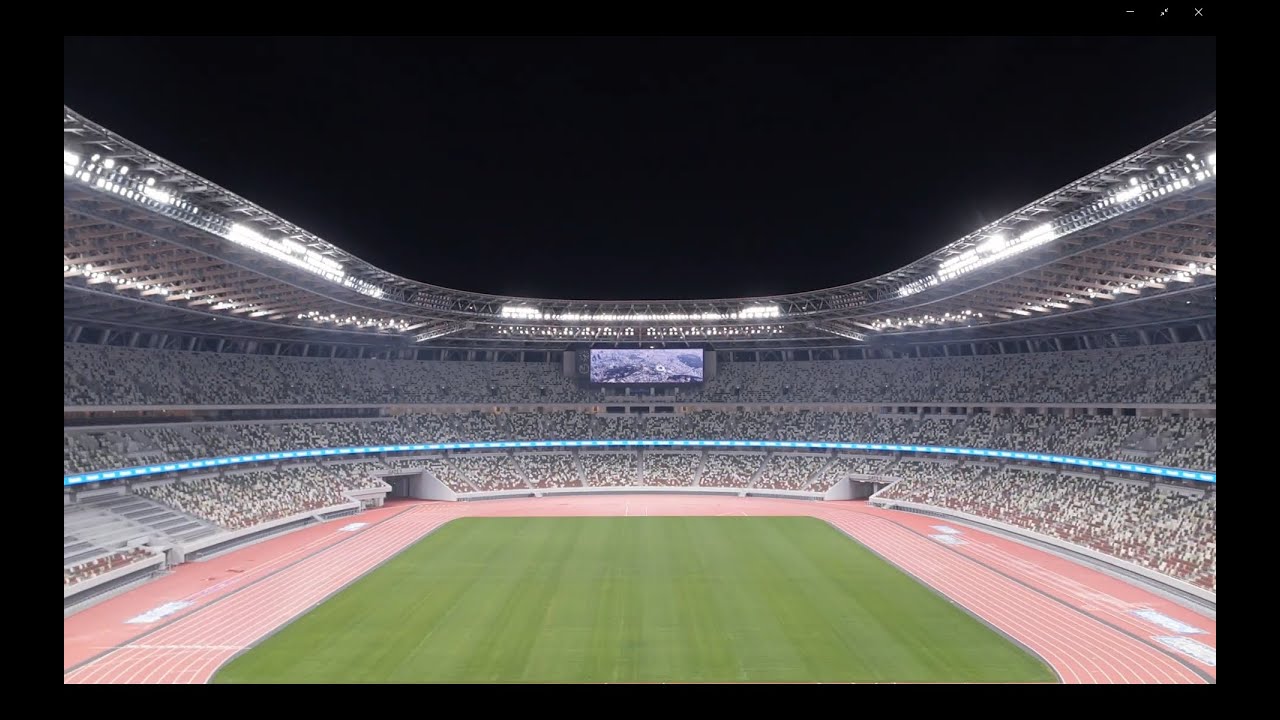 国立競技場に大型映像・音響設備など各種スタジアム設備を納入