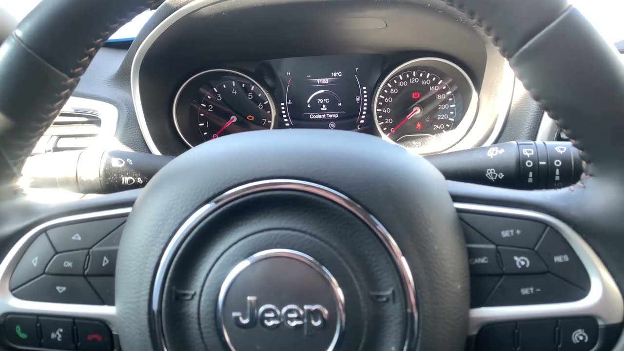 Jeep Compass 2019 сброс сервиса