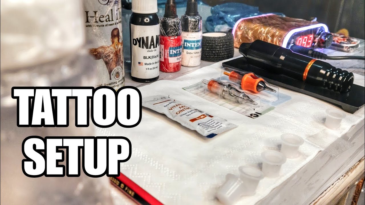 PROFESSIONAL TATTOO SETUP FOR BEGINNERS IN HINDI