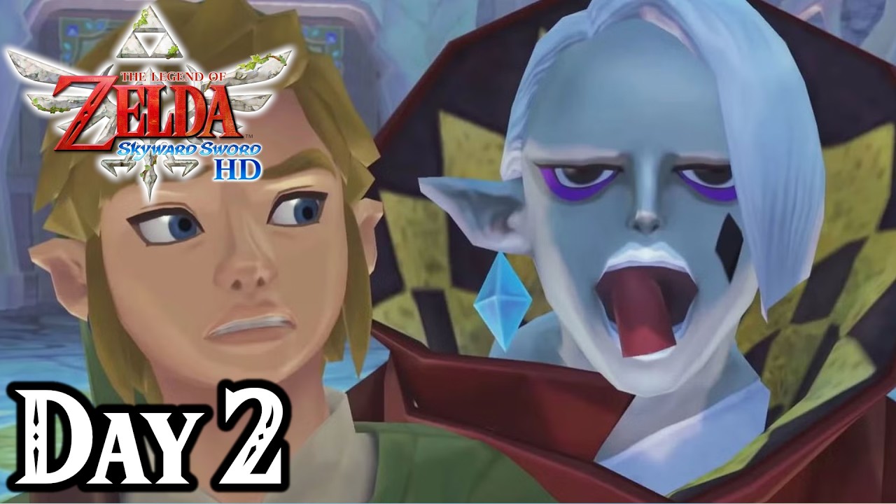 BotW Speedrunner Plays Skyward Sword HD Day 2!