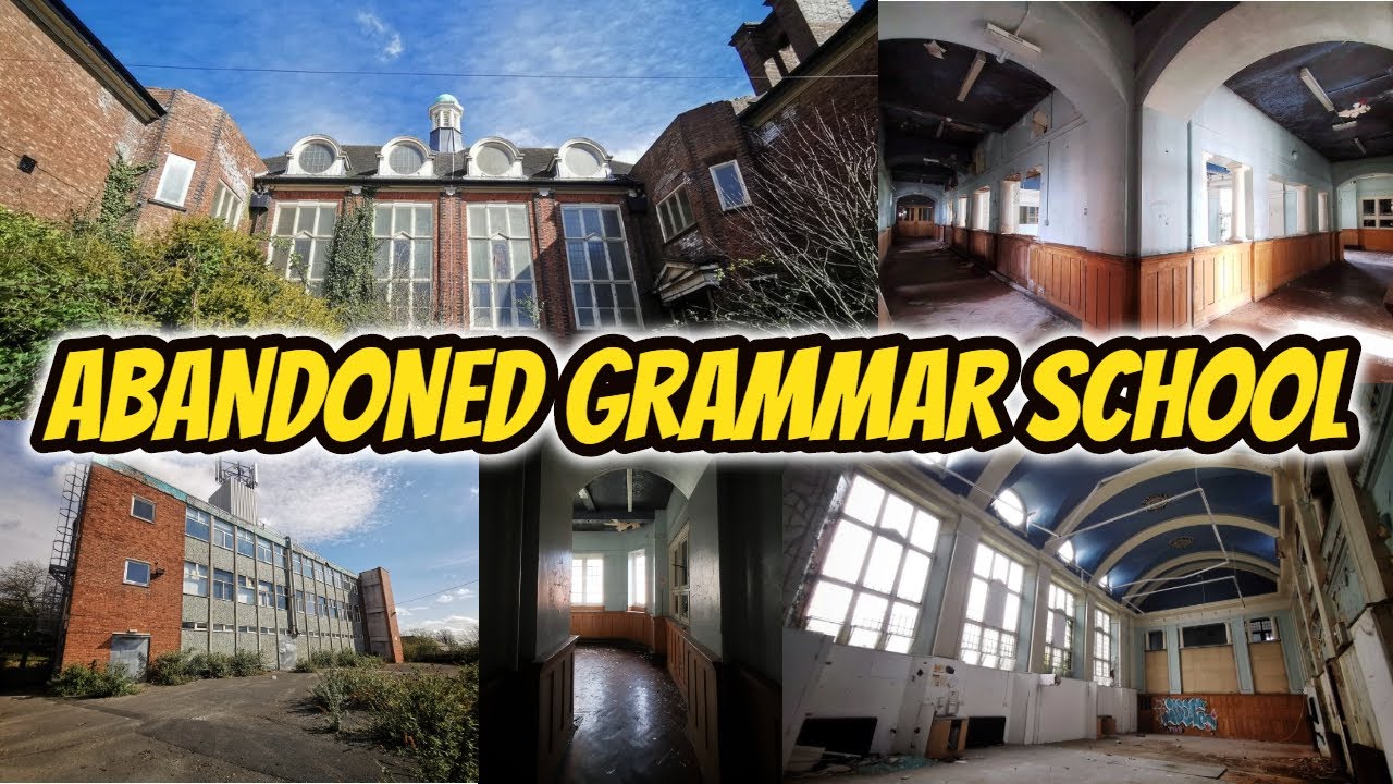 ABANDONED GRAMMAR SCHOOL found whilst exploring Abandoned places UK