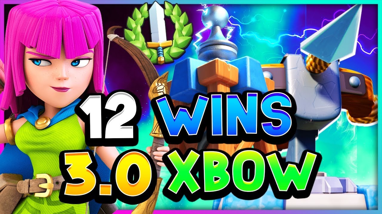 FULL 12 Win Classic Challenge With 3.0 Xbow (#15)! — Clash Royale