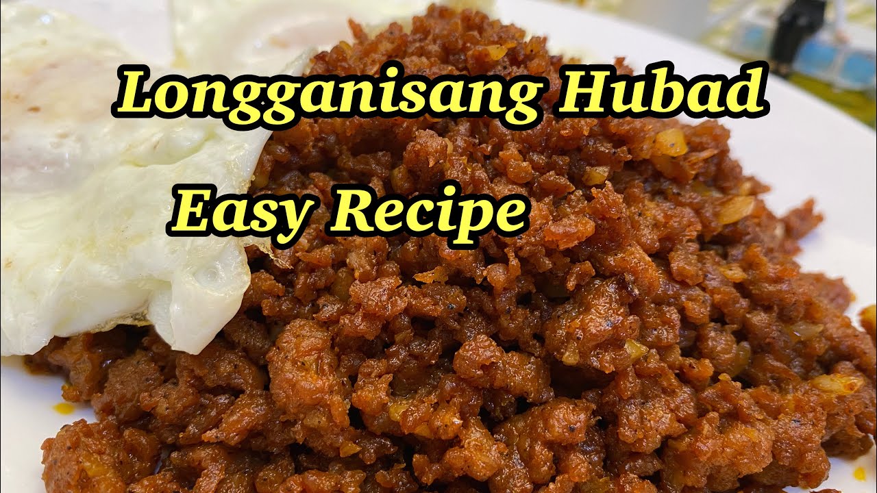 How to cook Longganisang Hubad / Easy recipe