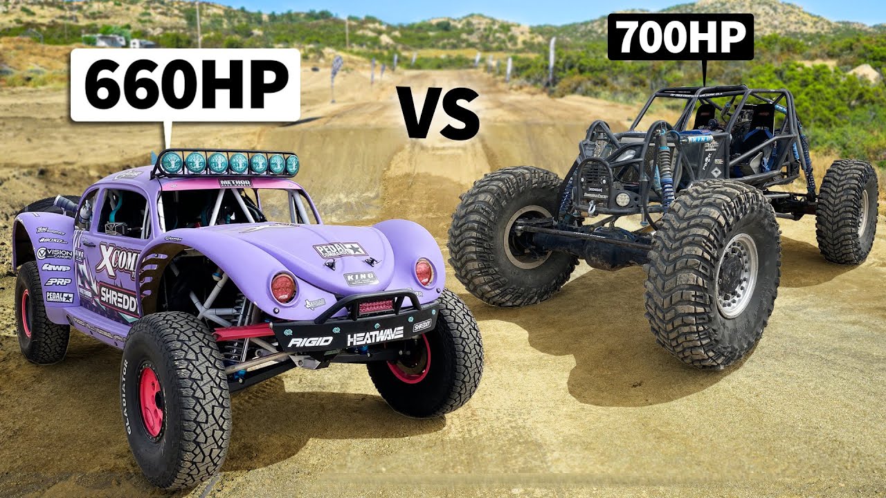EXPLOSION-PROOF Monster Buggy race Blake Wilkey's JAWS Trophy Bug IN THE DIRT!