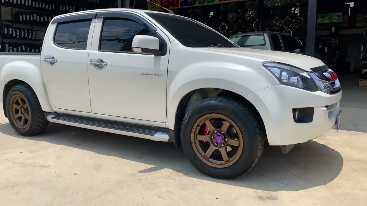 SUV ขอบ18 ยาง265/60/18 จัดทรงย้ายแหนบ พร้อมตั้งศูนย์ หล่อไปวัยรุ่น