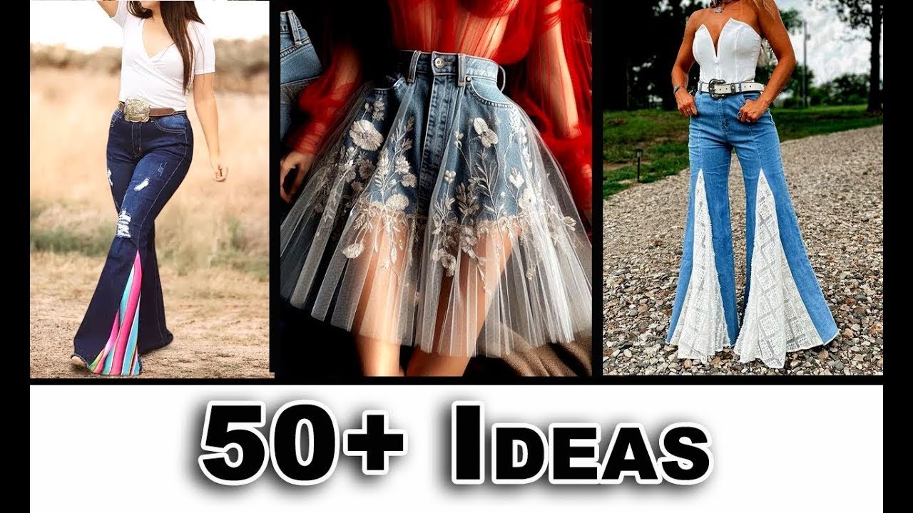 100+ Compilation of Ideas for Jeans Upcycles When You Are Bored