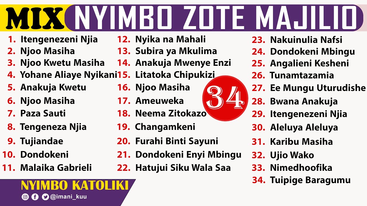 #Mix: Nyimbo Zote za Majilio | 2 Hours 30 Minutes | Non Stop