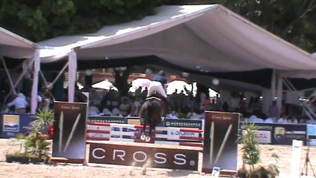 Karim Fares & RESI 139 @ HORSES & HOPES 2012 CSI Cairo BIG TOUR April 27
