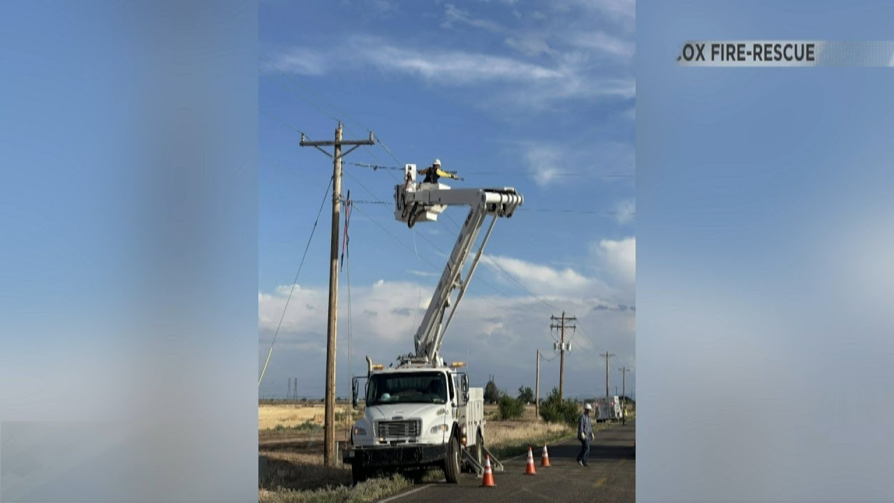 Monsoon 2025 damages power lines and building