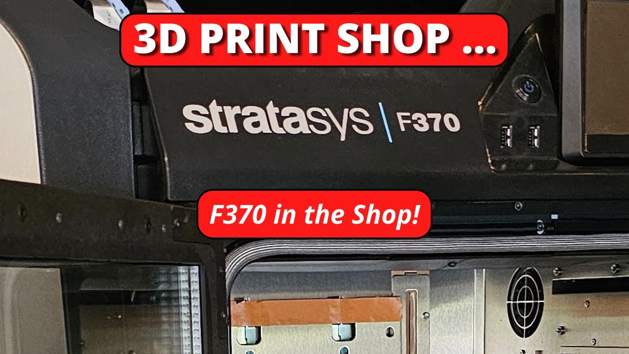 Stratasys F370 moved to the Shop