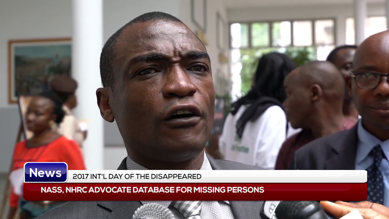 NASS, NHRC Advocate Database for Missing Persons